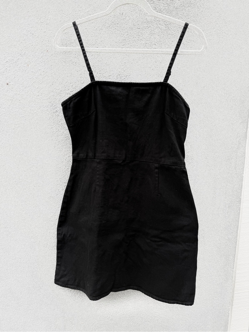 Billabong Women’s Black Denim Mini Dress Sleeveless Size S Small